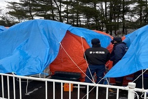 宿営地の様子