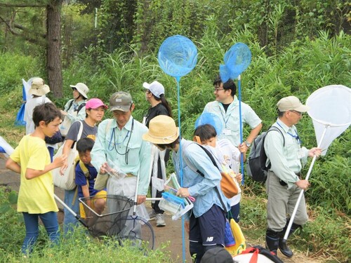 3:ゴルフ場の中での生物観察イベント