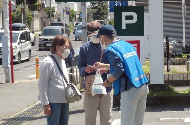 1:民生委員の日街頭PR活動(1)