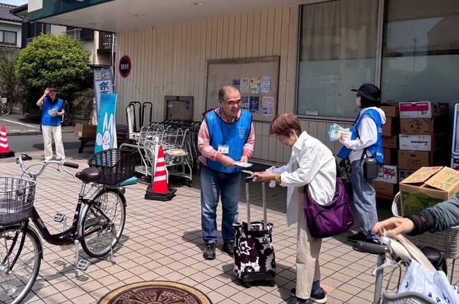 2:民生委員の日街頭PR活動(2)