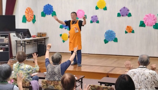 5:「小出版コグニサイズ」の師範でもある伊藤民生委員