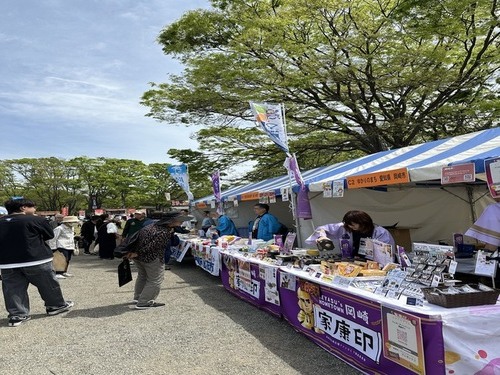 2:岡崎市と泉佐野市のブース