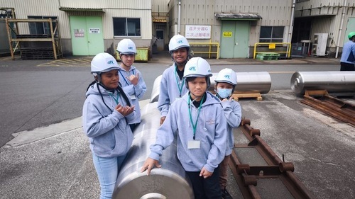 5:東邦チタニウム茅ヶ崎工場を見学
