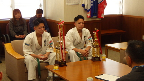 2:加藤蓮選手、迅選手