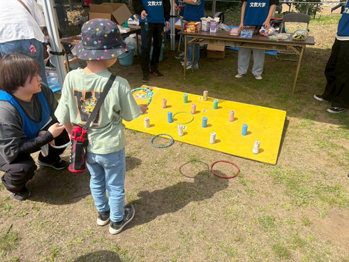 3:縁日ブースでわなげにチャレンジ！