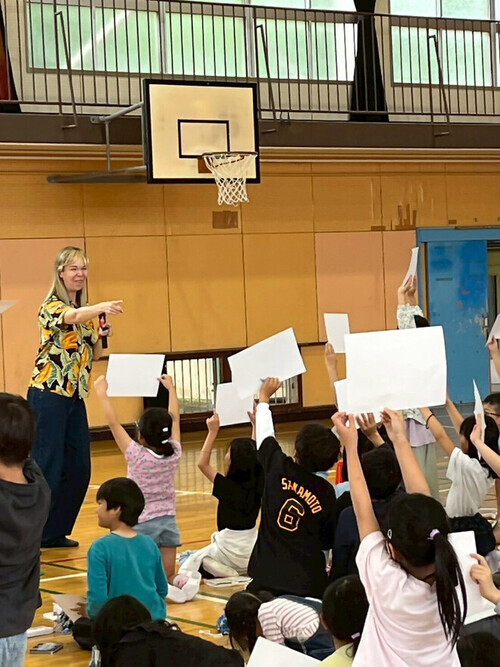 3:皆さんの出来栄えにクリスティさんもびっくり