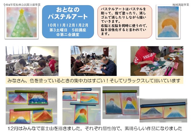 パステルアート