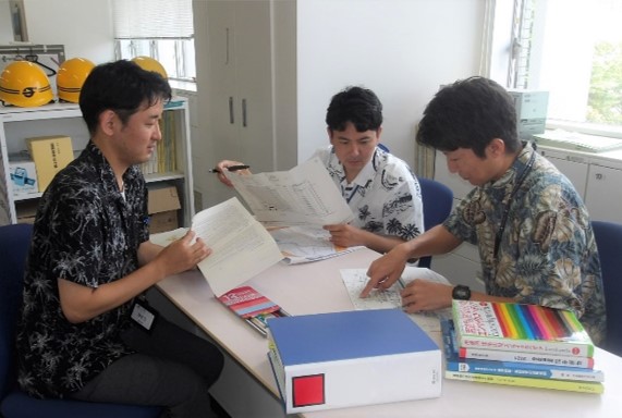 打ち合わせの様子