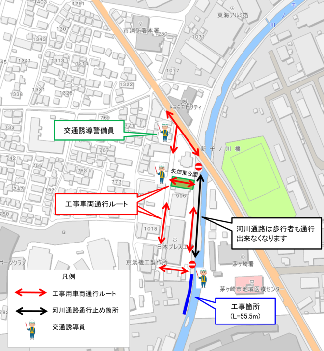 工事箇所案内図