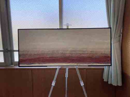6:(画像)会場内には松山氏の作品が展示されました（2）