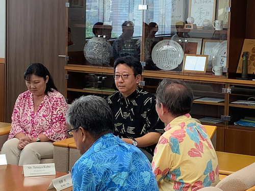 3:（画像）久保理事長からのご挨拶