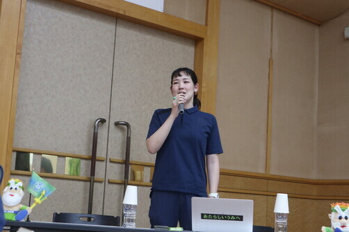 4:講師の株式会社湘南ベルマーレの風村ひかるさん