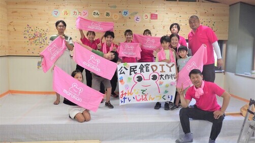 1:（画像）松林公民館ロビーに掲示板が設置されました