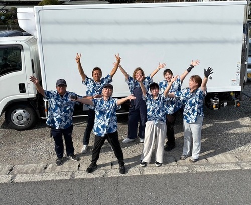 9:（画像）私たちが配送を担っています！