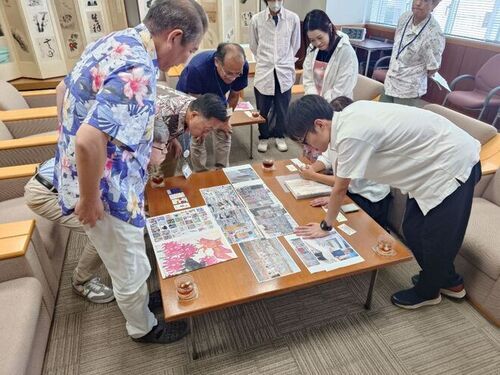 3:表敬訪問の様子