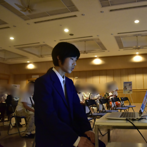 6:平和大使の質問に答えていただきました