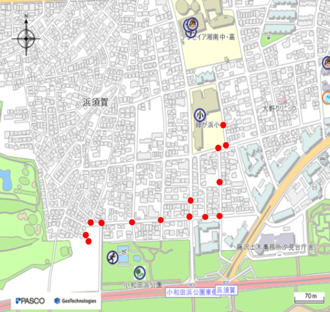 工事箇所案内図