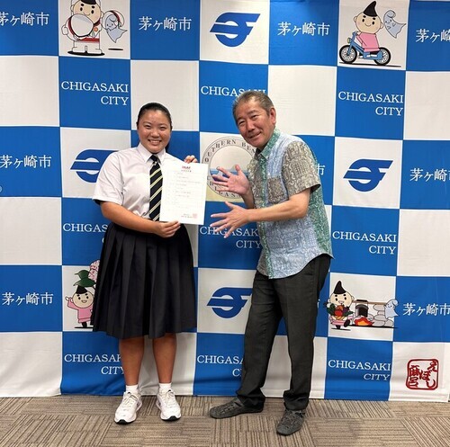 3:（画像）市長と記念撮影