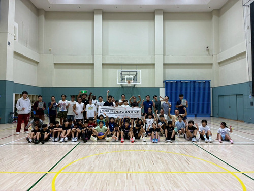 4:(画像)バスケットボール交流にもたくさんの方に参加いただきました