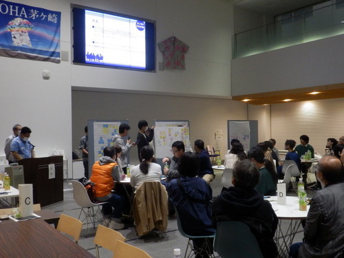 6:（画像）最後にグループでまとめた意見を発表し共有します