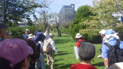 1:（画像）ビオトープ観察会スタート！