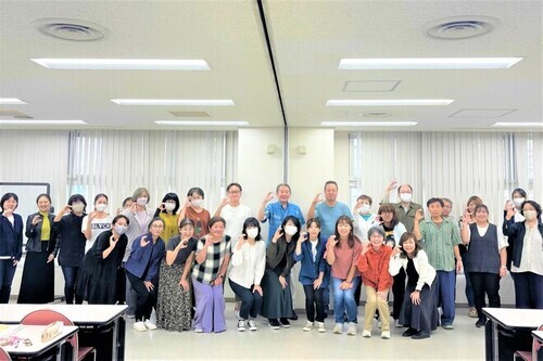 7:(画像)最後に市長とCポーズ!