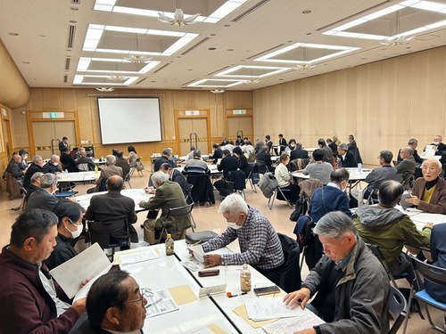 1:（画像）多くの方が研修会に参加してくれました。