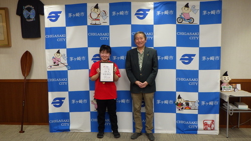 3:（画像）市長と記念撮影