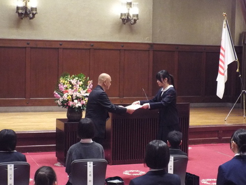 3:（画像）表彰式の様子