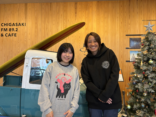 1:（画像）ゲストは高校2年生の冨田穂歌さん