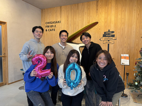 1:（画像）1月9日（金曜日）のゲストは、はたちのつどい実行委員の皆さんでした