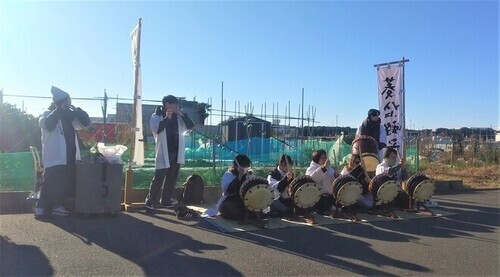 3:和太鼓の演奏