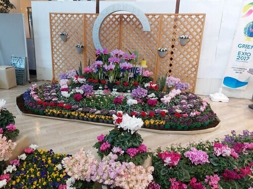 1:（画像）華やかなフォトスポット