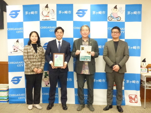 4:（画像）市長と記念撮影