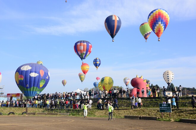 佐久バルーンフェスティバルの様子
