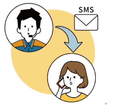 ユーアルエルを通報者へ送信