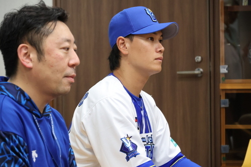 1:（画像）市長と歓談する様子