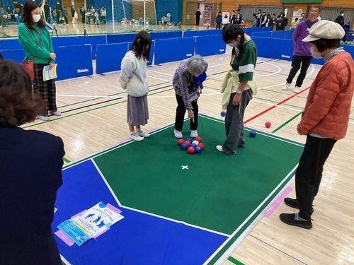 7:(画像)ボッチャ