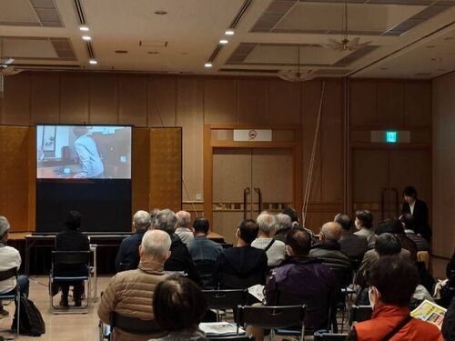 2:（画像）電話でのお金の話は詐欺！電話を切ろう！（DVD視聴による特殊詐欺等の学習）