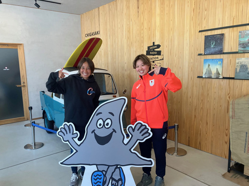 1:(画像)ゲストはアイスホッケー川口莉子選手でした