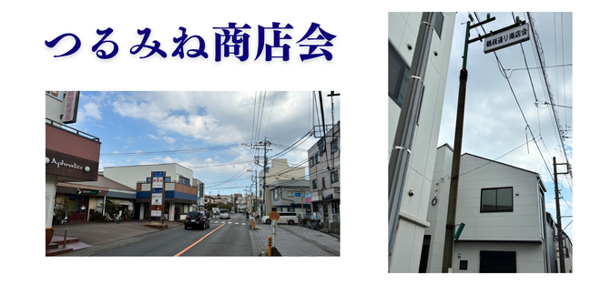 つるみね商店会の街路灯