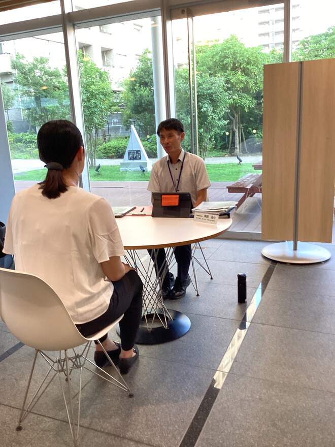 (画像)相談会の様子