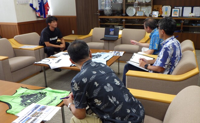 (画像)観客との距離の近さも競技の魅力と語った田中選手