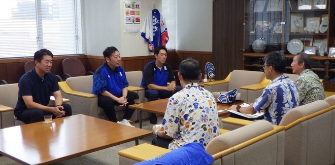 (画像)野球未来創造本部 パートナー共創部　竹本様 （左）