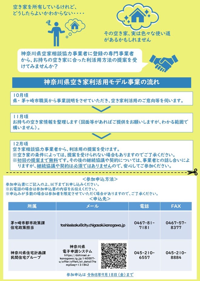 募集チラシ裏面