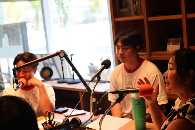 （画像）放送の様子