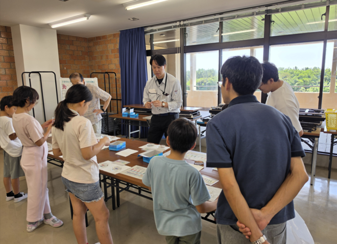 (画像）水質実験の様子