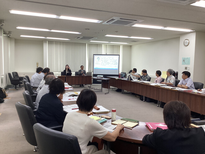 (画像）小学校校長会の様子