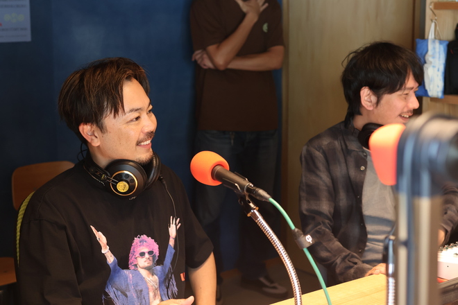 (画像）ラジオ出演の様子