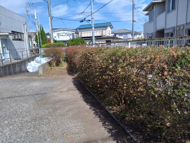 (画像)皆さんの協力で、公民館の環境がきれいに整いました